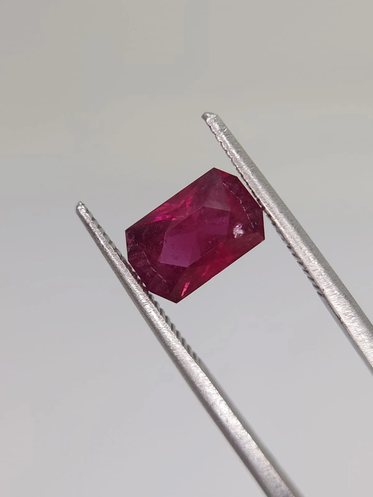 2ct Natural Fancy Cut Rhodolite Garnet from Tanzania — view 2
